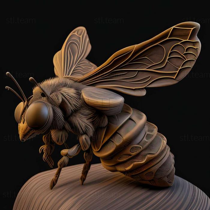 3D модель Megachile patellimana (STL)